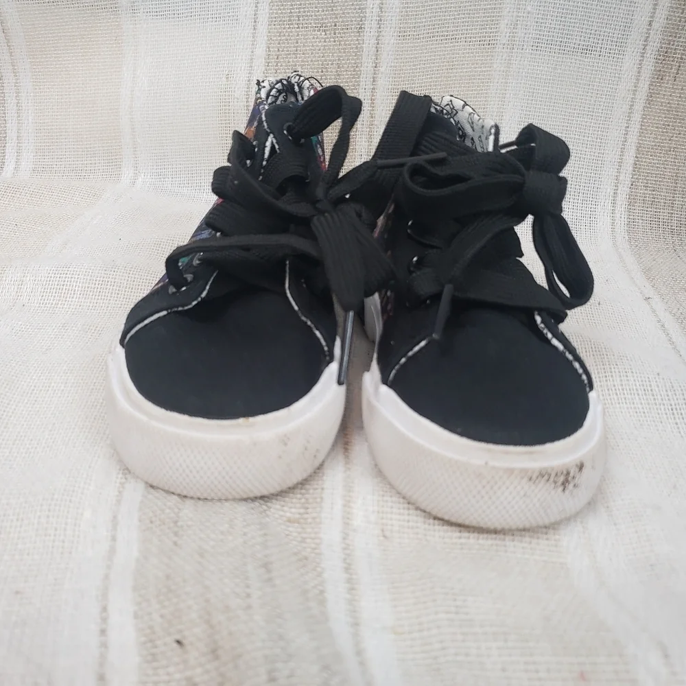 Ground Up Justice League Superhero High Tops Sneakers Black Size 7 DC‎ Comics